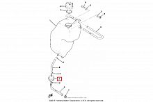 Фильтр масляный Yamaha, BRP 07-246-08