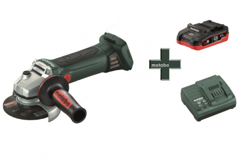 Аккумуляторная углошлифовальная машина Metabo W18