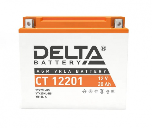 Аккумуляторная батарея Delta CT 12201