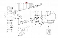 Распорная втулка для болгарки (УШМ) METABO WEVF 10-125 Quick