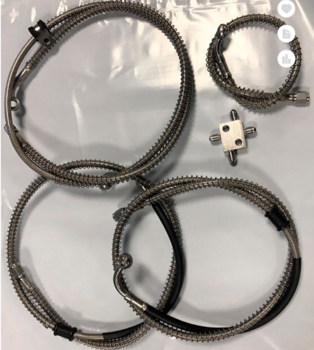 Комплект тормозных шлангов для квадроциклов Can-Am OUTLANDER G2 MAX 705601122/705601058/705601519 Комплект тормозных шлангов для квадроциклов Can-Am OUTLANDER G2 MAX 705601122/705601058/705601519