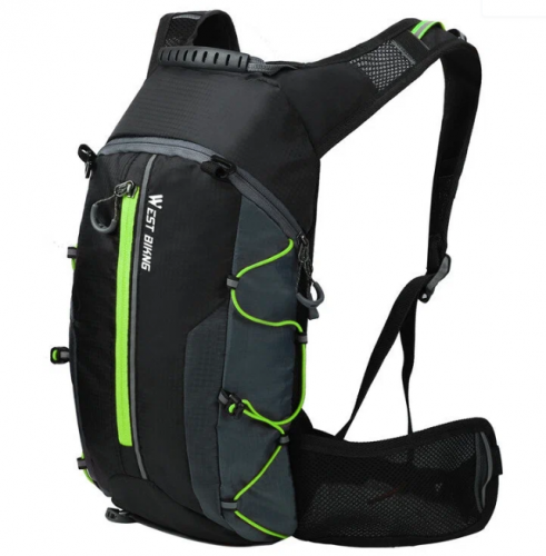 Рюкзак мотоциклетный, велосипедный водонепроницаемый черно-жёлтый Рюкзак мотоциклетный, велосипедный водонепроницаемый черно-жёлтый