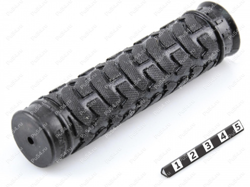 Ручка (грипса) на руль универсальная черная Ручка (грипса) на руль универсальная черная