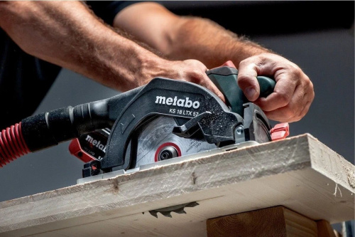 Аккумуляторная дисковая пила  Metabo KS 18 LTX 57 4.0Ач х1 LiHD фото 2