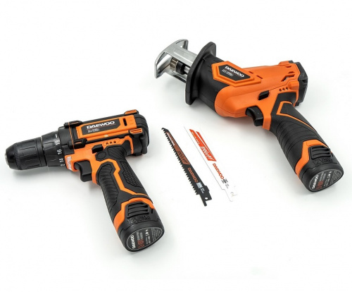 Набор аккумуляторного инструмента DAEWOO DGA 1220Li SET фото 2