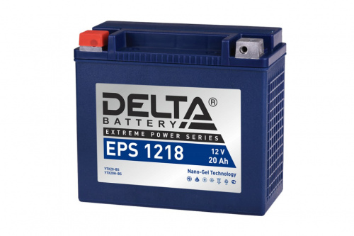 Мото аккумулятор DELTA Battery Аккумуляторная батарея DELTA Battery EPS 1218 18 А·ч Мото аккумулятор DELTA Battery Аккумуляторная батарея DELTA Battery EPS 1218 18 А·ч